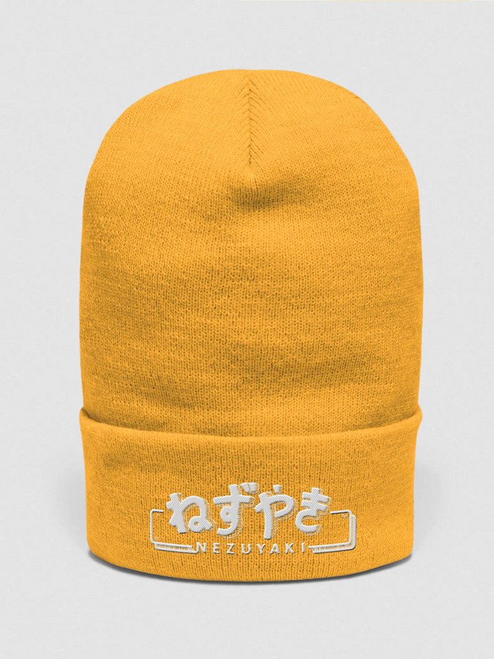 Hiragana! Nezuyaki Embroidered Cuffed Beanie product image (1)