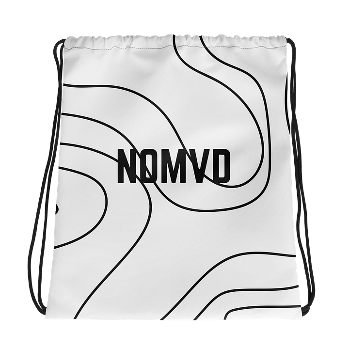 Topography Drawstring Bag product image (1)