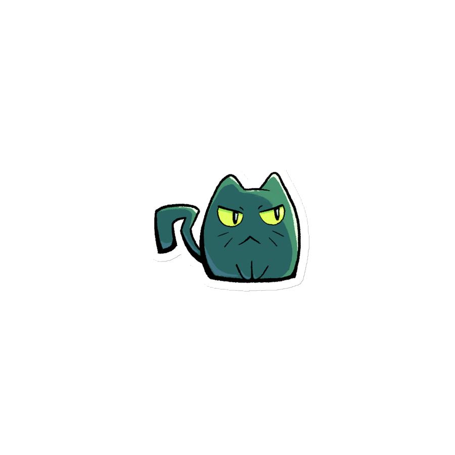 Tiny Grumpy Kitty - Magnet product image (1)