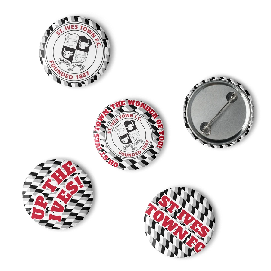 SITFC 'Jagged' Pin Badges (Pack of 5) product image (4)