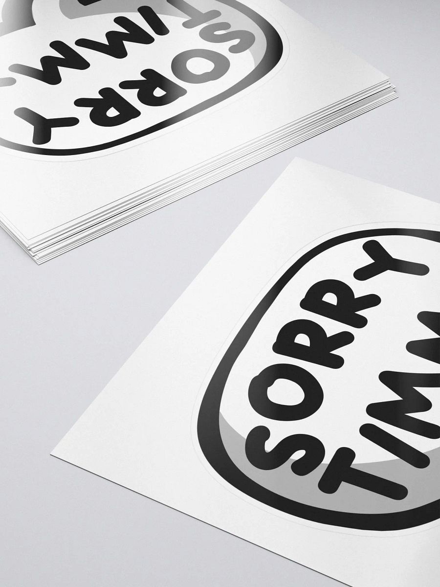 Sorry Timmy Sticker product image (5)