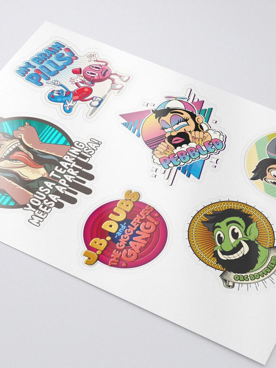 Max Pack Stickers (Sheet 1) product image (3)