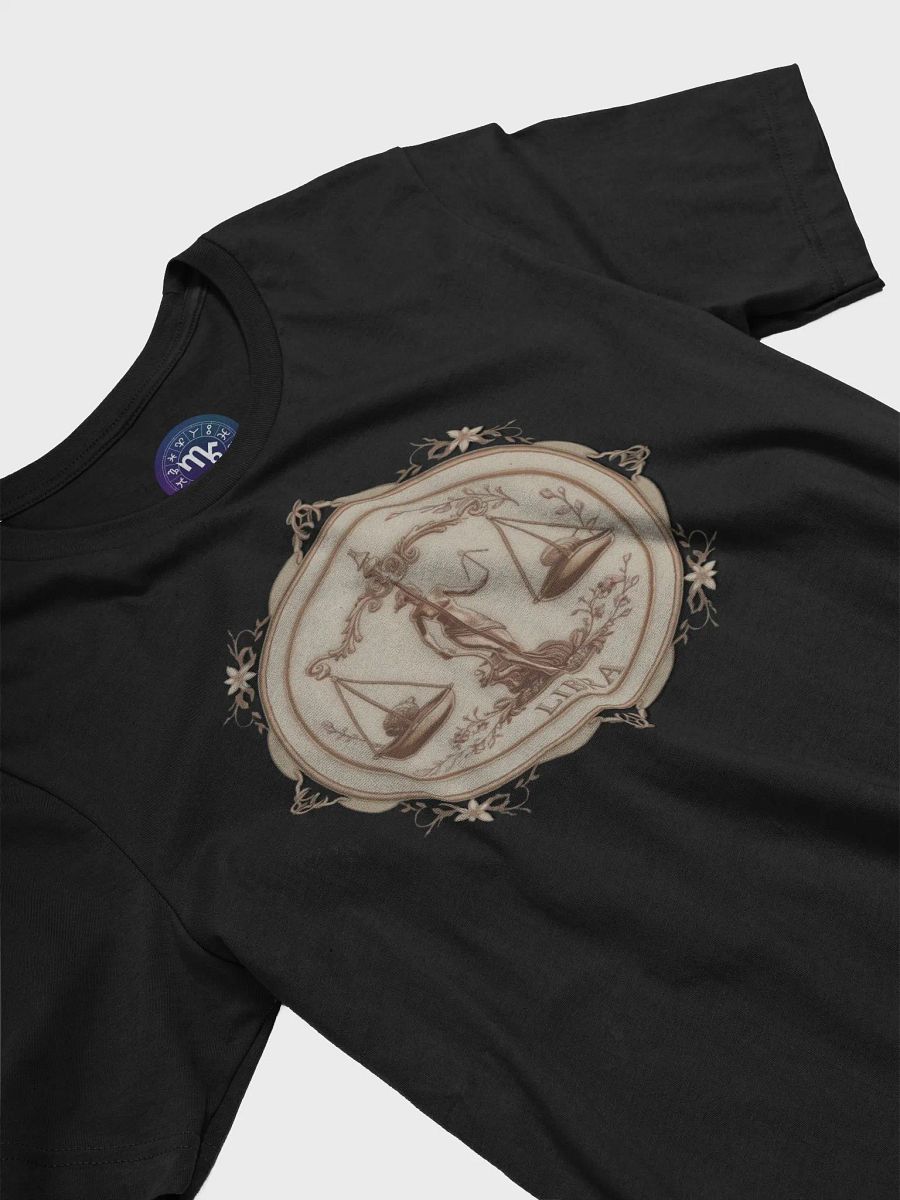 Unisex Libra Zodiac T-Shirt - Classic Scales Design, Astrology Gift product image (5)