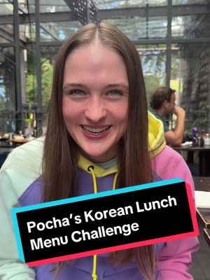 Pocha’s Korean Lunch Challenge 🥢
