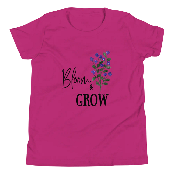 Bloom and Grow Youth T-shirt product image (1)