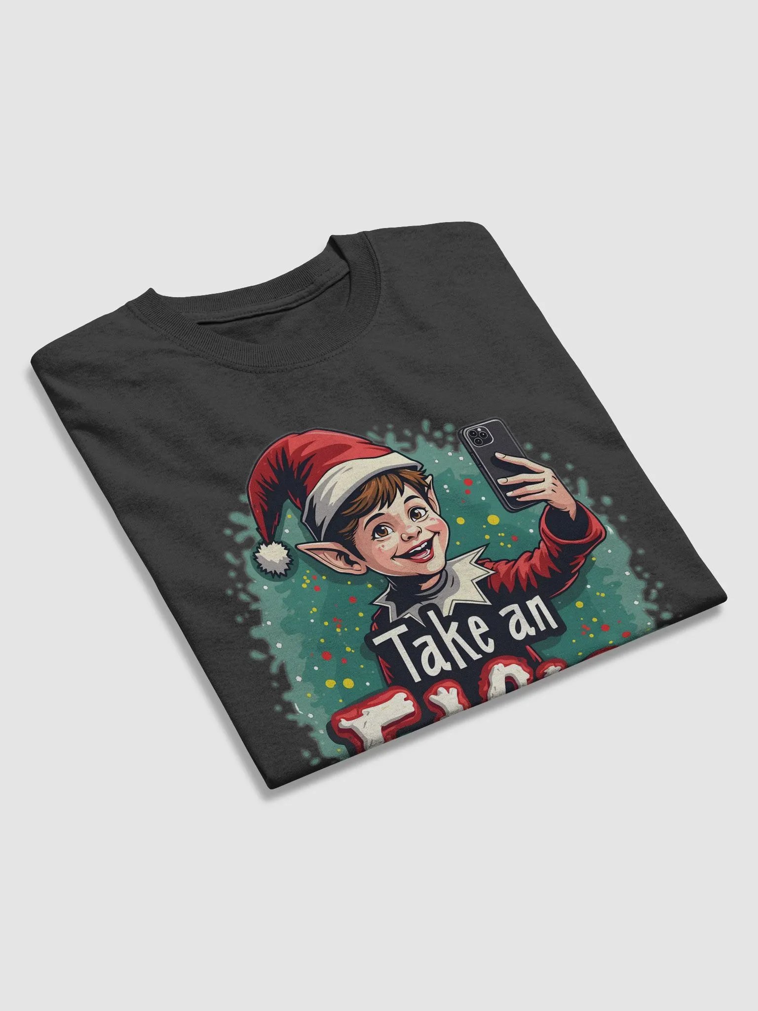 Take an Elfie Christmas T Shirt product image (29)
