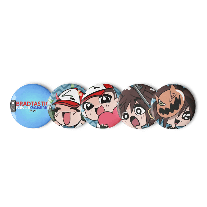 Bradtastic Ninja Badges product image (1)
