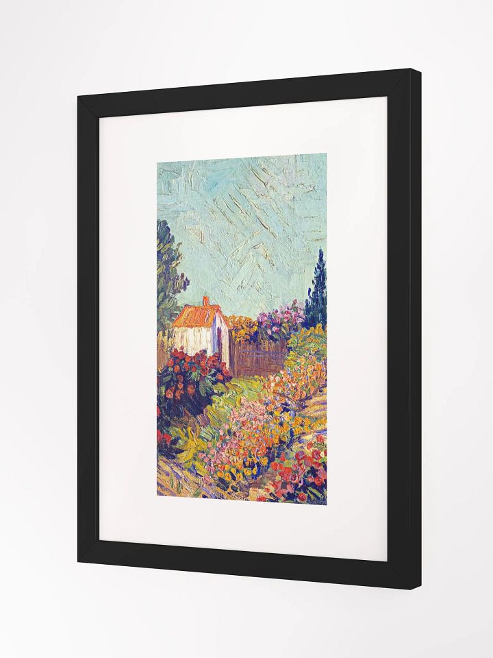 "Serenity Gardens" Framed Matte Poster product image (2)