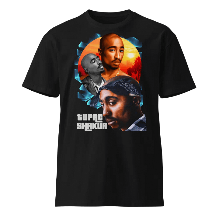 Tupac Tribute Collection Premium Tee product image (1)