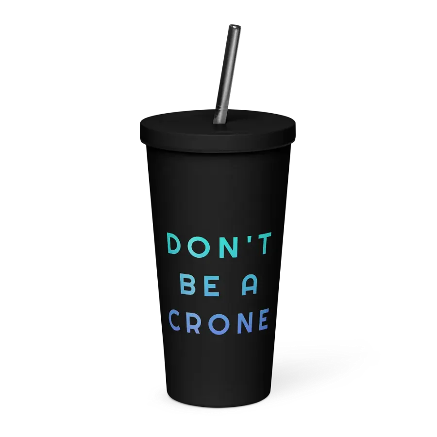 Don't be A Crone Water Bottle product image (1)
