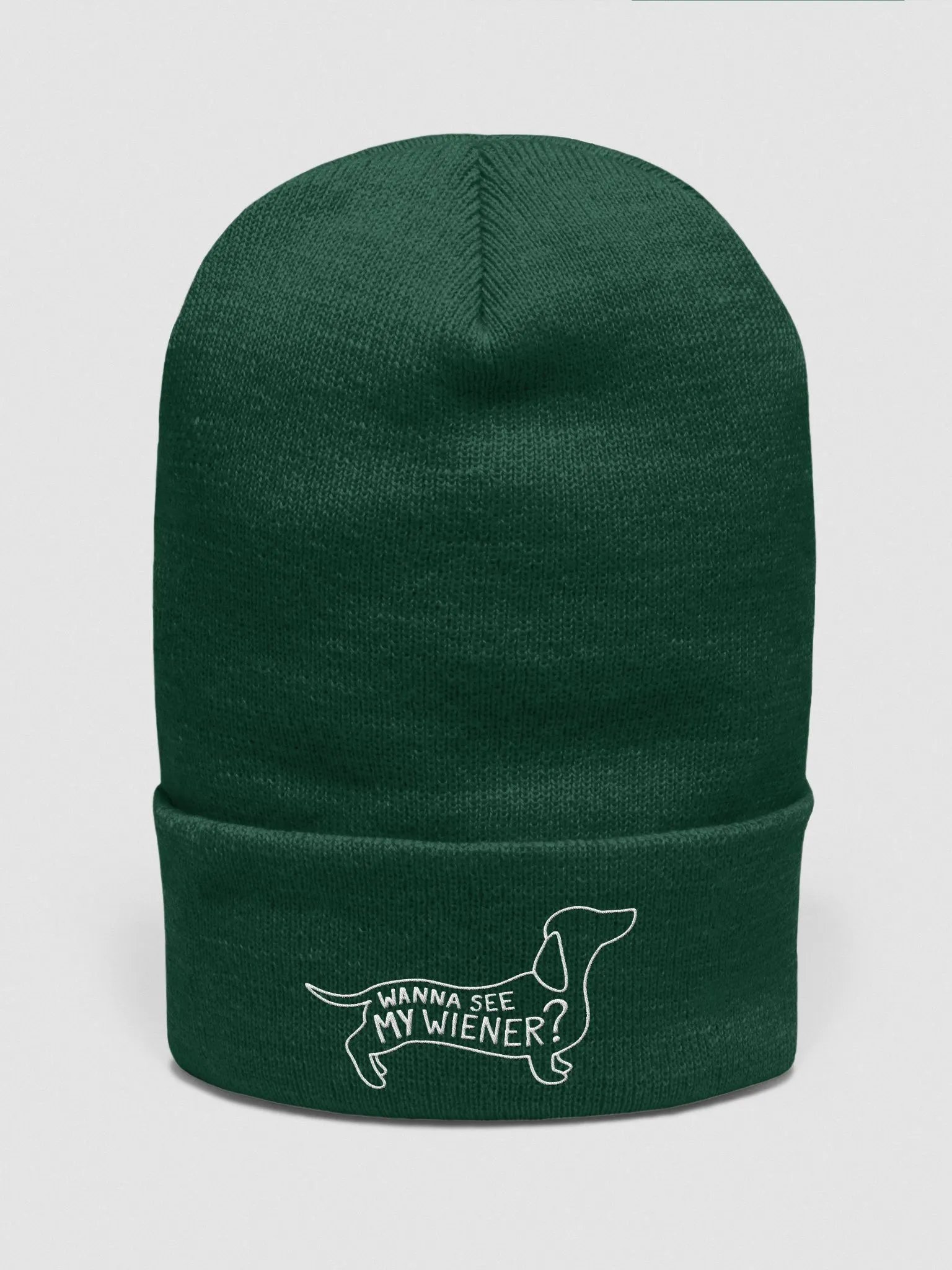 Wanna See My Wiener? Embroidered Toque product image (26)