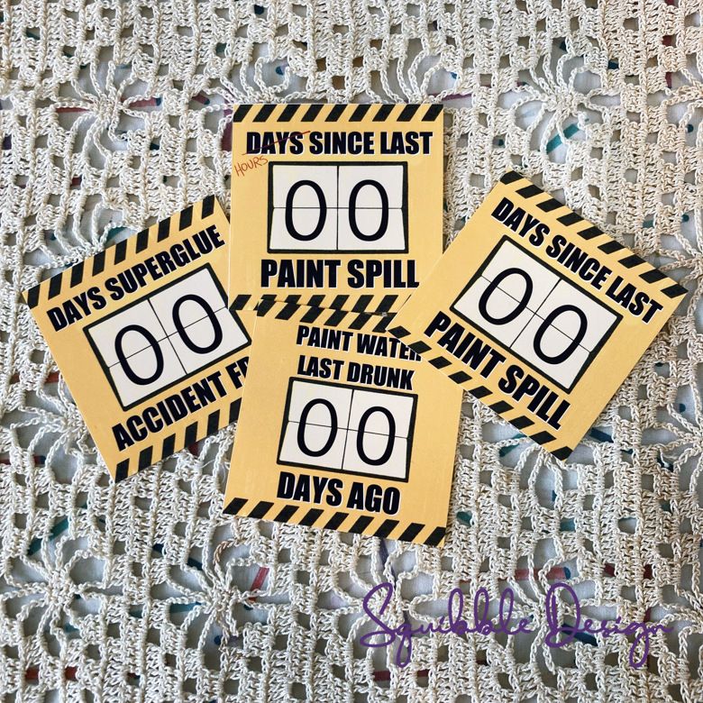 Vinyl Sticker Set - Artist Incidents product image (1)