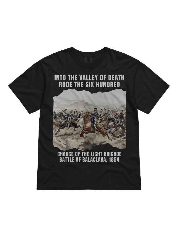 Charge of the Light Brigade – Battle of Balaclava 1854 T-Shirt product image (2)