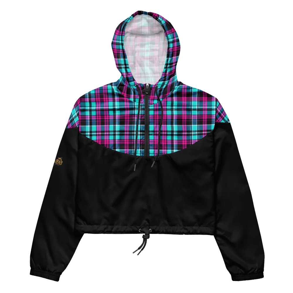 Plaid Perfection Women's Windbreaker product image (2)