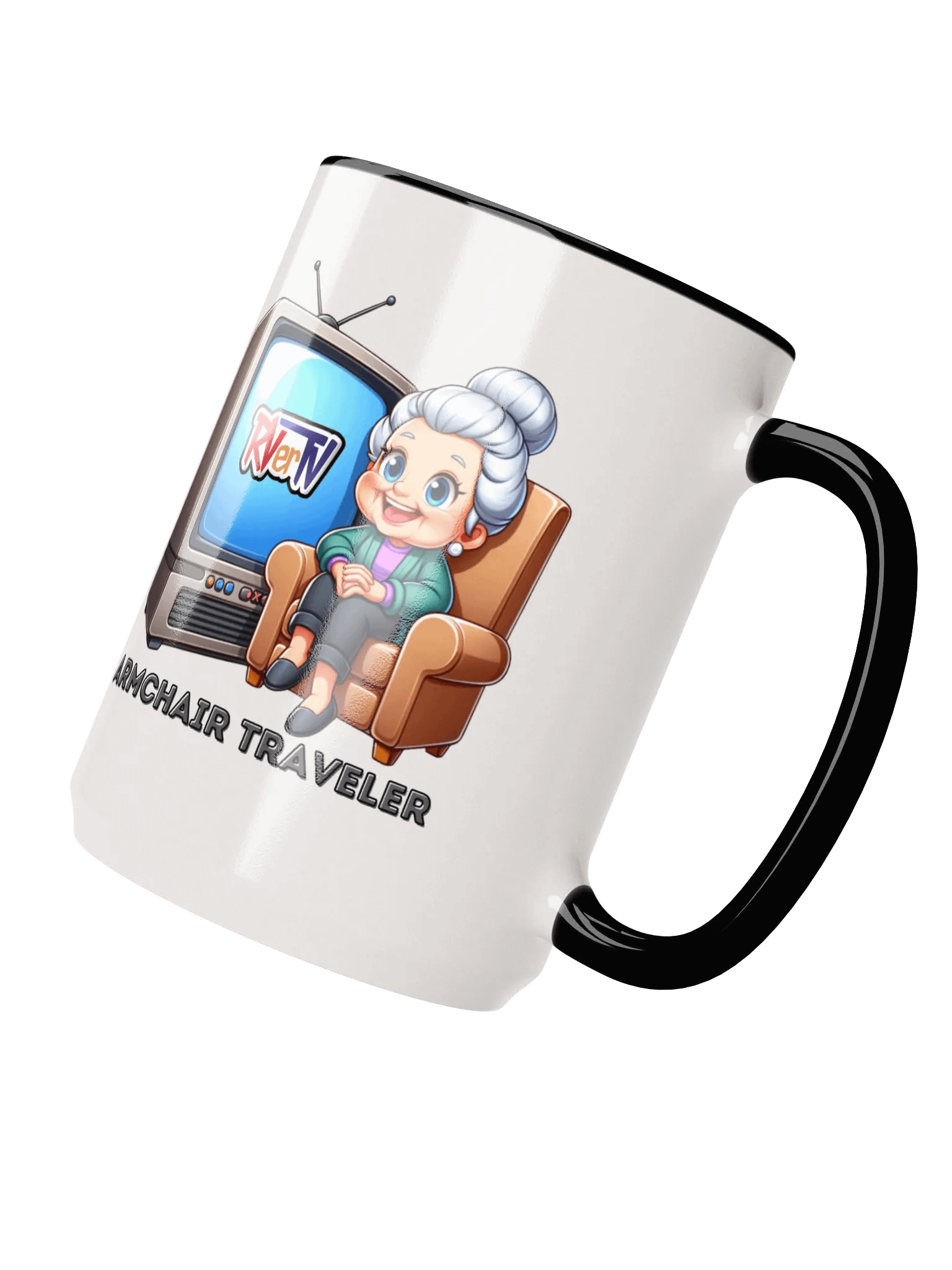 Armchair Traveler Grannie - Coffee Mug product image (4)