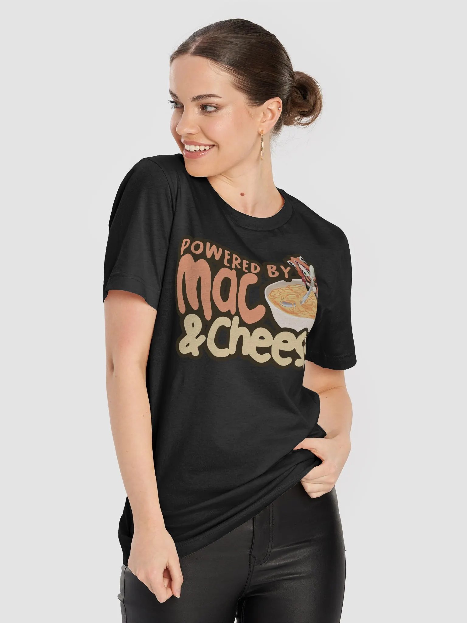 Powered by Mac & Cheese Shirt product image (4)