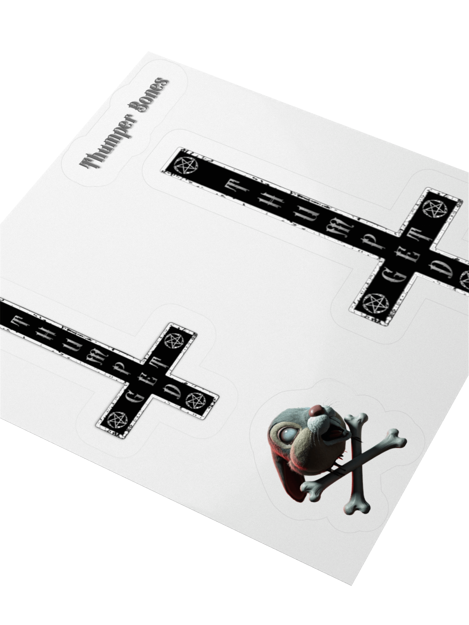 GET THUMPED (HALLOWEEN 2025 STICKERS) product image (5)