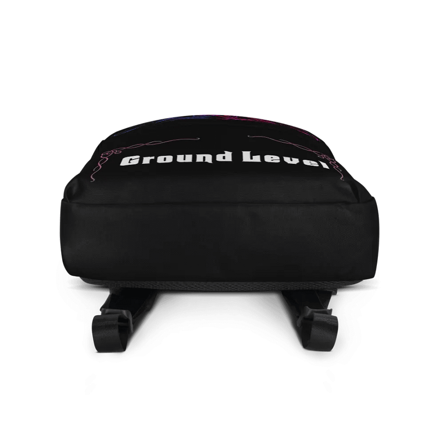 Blk & Pnk Back Pack with Pocket product image (1)