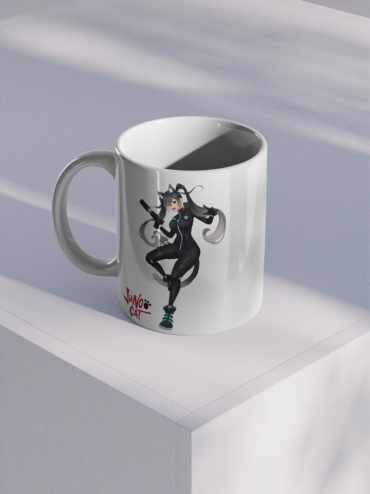 JUNOO CAT GLOSSY MUG product image (1)