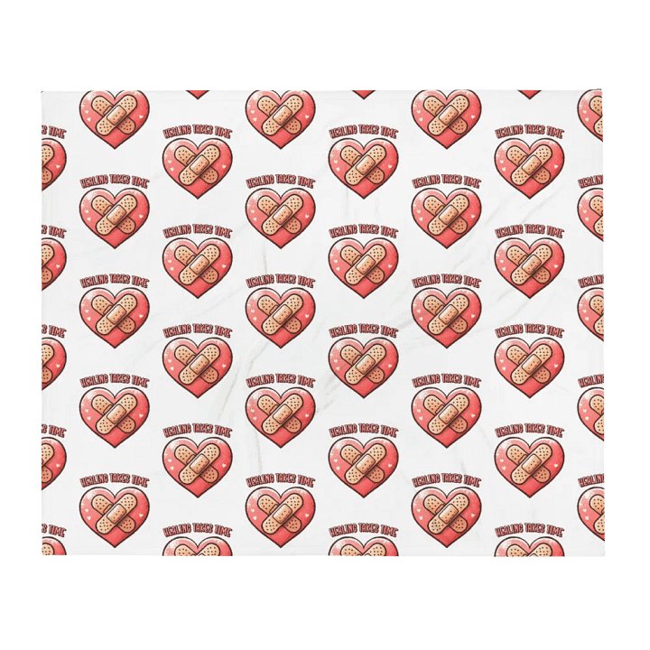 Healing Takes Time Blanket product image (1)