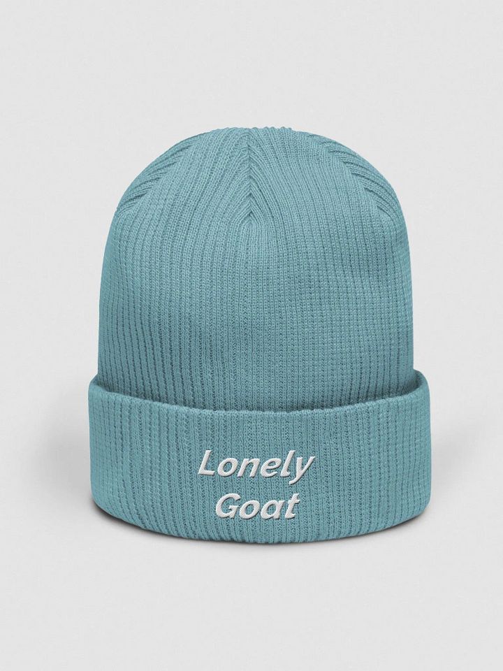 LONELY GOAT Ribbed Beanie product image (2)