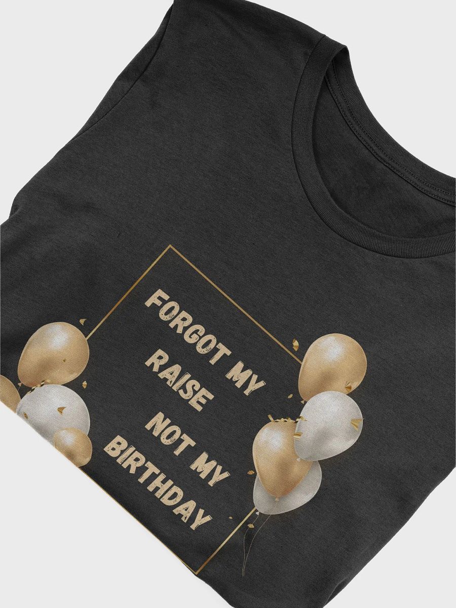 Forgot my Raise, Not my Birthday Tshirt product image (51)