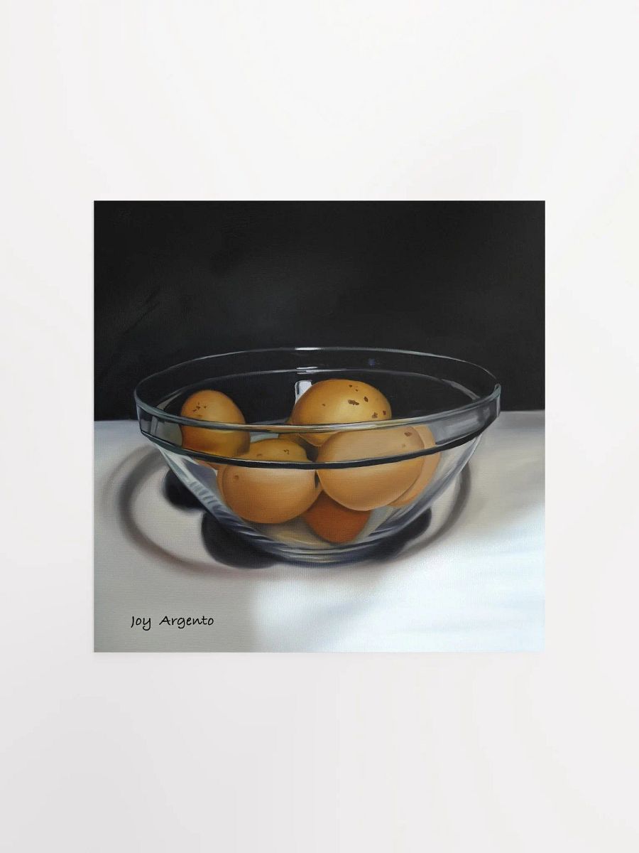 Bowl of Eggs Print product image (1)
