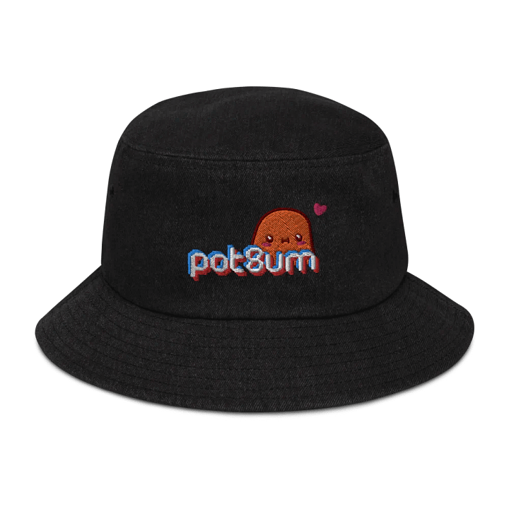 POT8UM denim bucket hat product image (1)