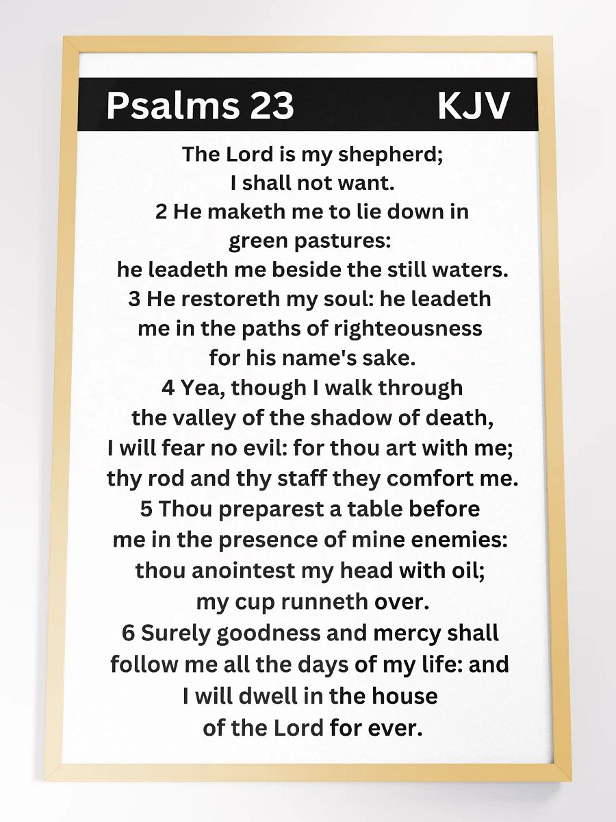 Psalms 23 product image (7)