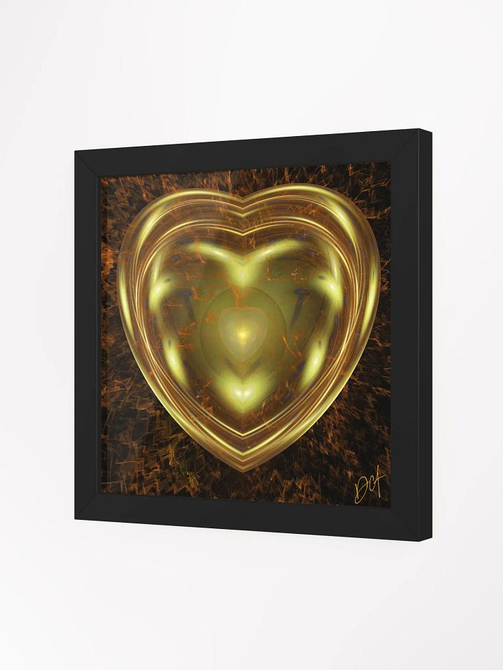 Ember Heart - Framed Matte Poster product image (7)