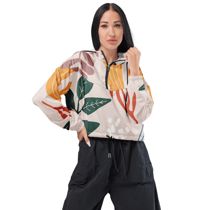 Botanical Bliss Women's Windbreaker product image (1)