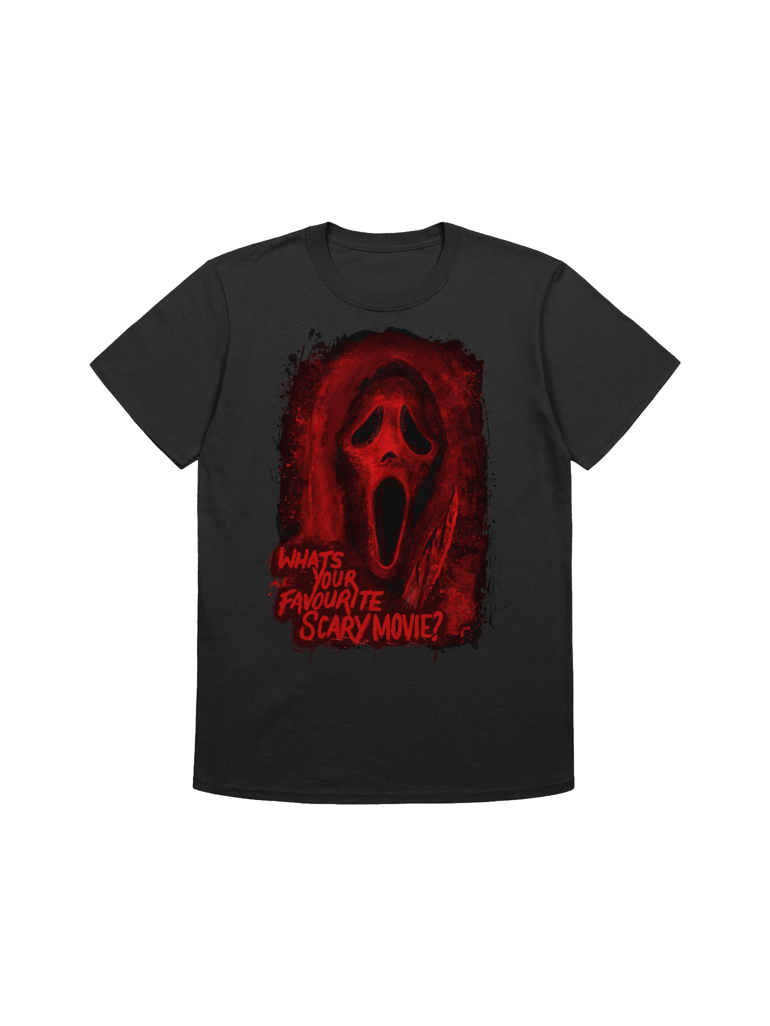 Red Ghost Face Tee product image (2)