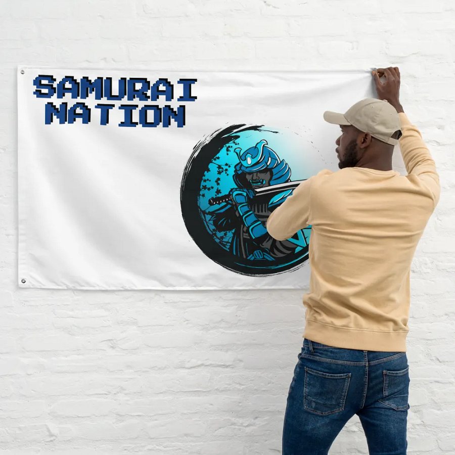 Samurai Nation Flag product image (11)