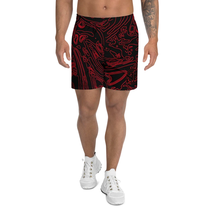 NF Red Topo Camo Shorts product image (1)