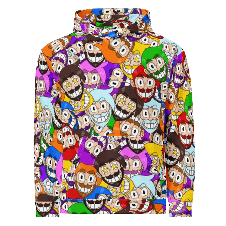 The Faces (All-ver Print Hoodie) product image (1)