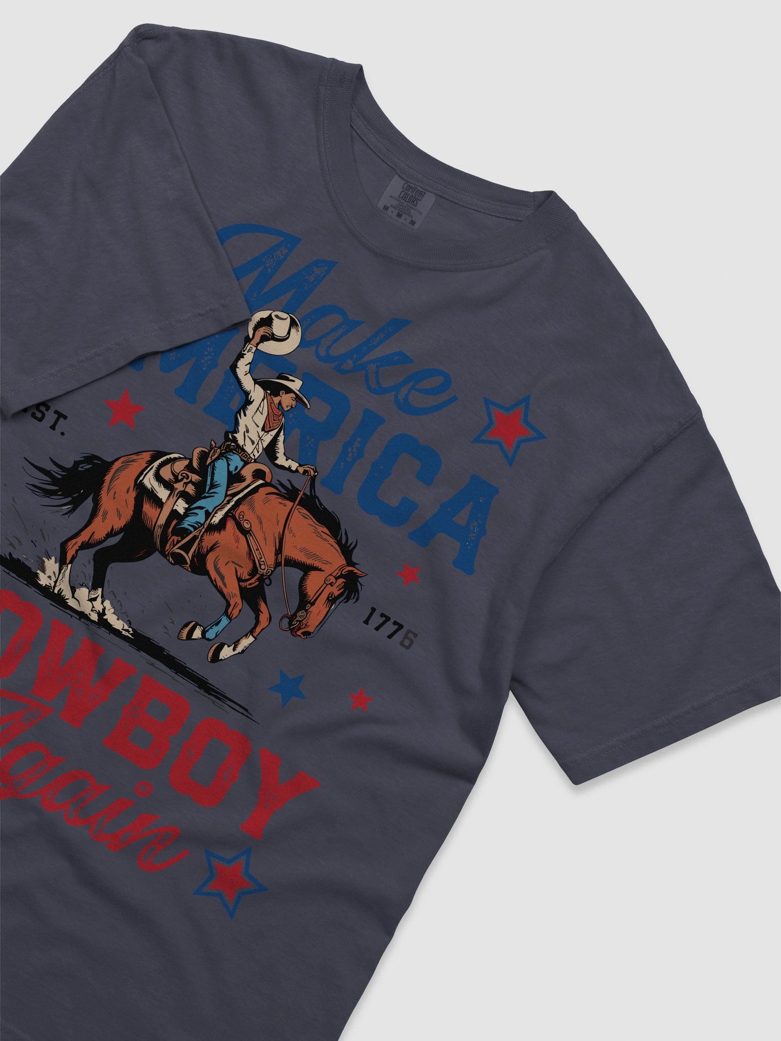 Ride Wild: Cowboy-Inspired T-Shirt product image (38)