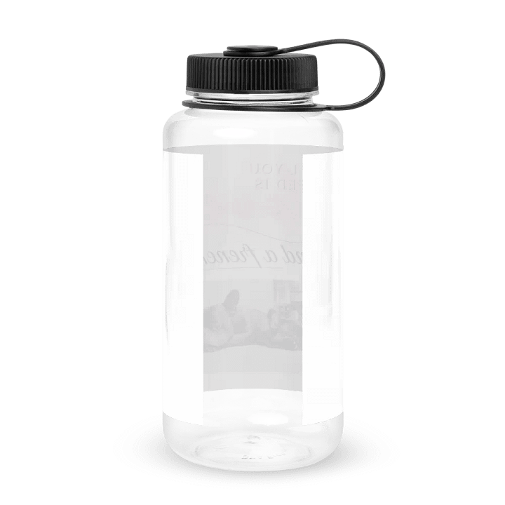 “All You Need is Love… and a Frenchie” Water Bottle - Sleeping French Bulldog Edition product image (2)