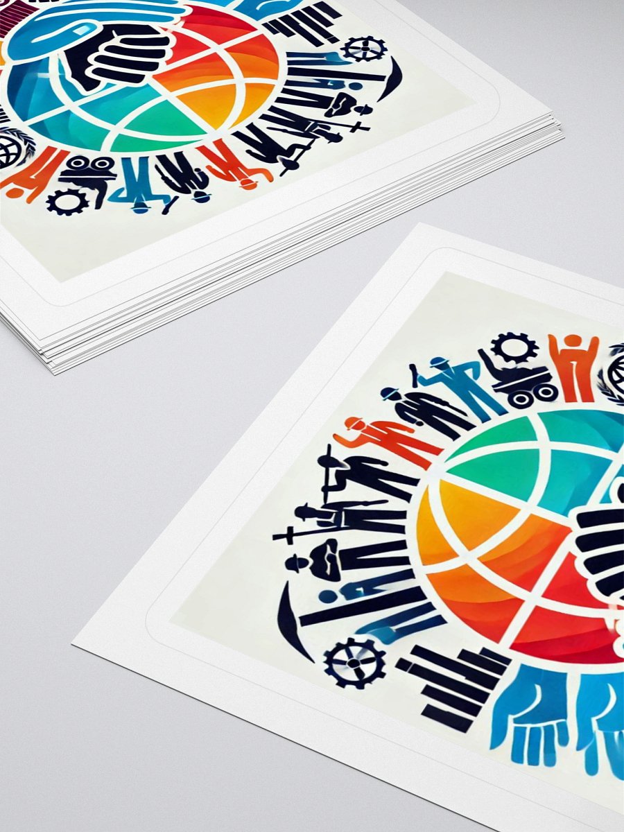 Global Harmony Kiss Cut Stickers product image (16)