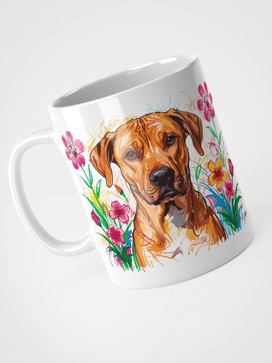 Scribbles Rhodesian Ridgeback 3 , Mug product image (5)