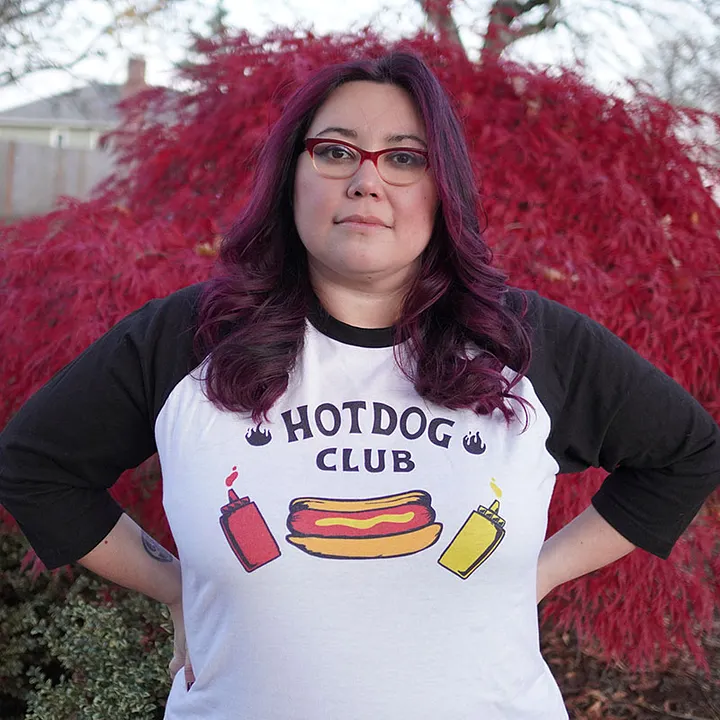 Hotdog Club Raglan Shirt product image (1)