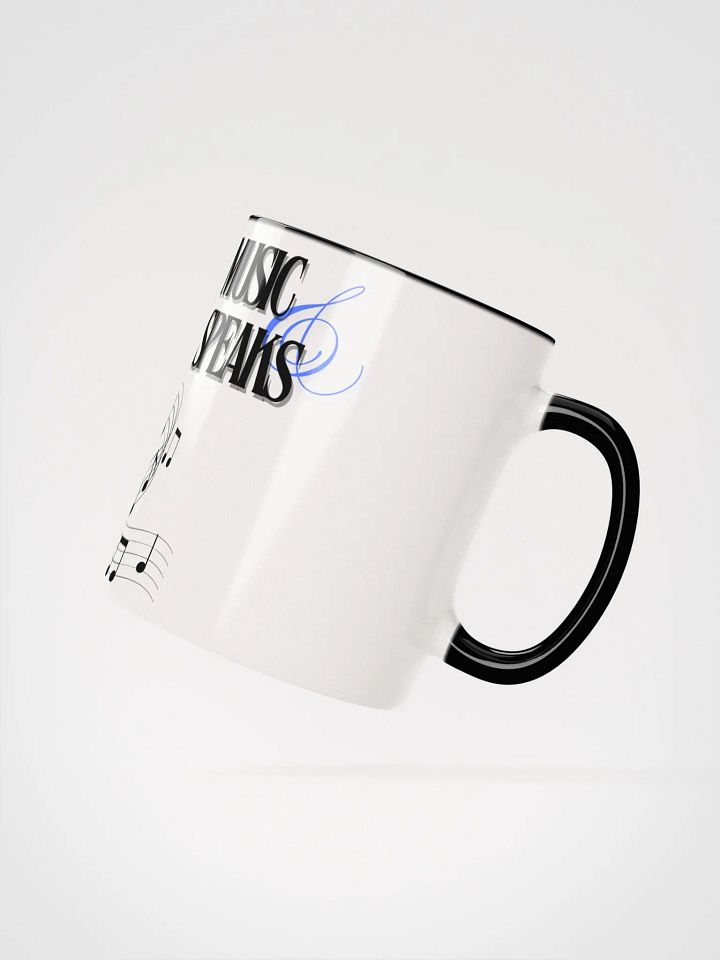 Musical Notes Mug: Where Words Fail, Music Speaks product image (2)