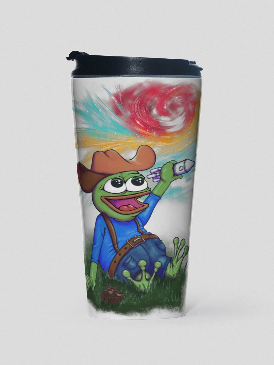 Dreamy Space Cowboy - Stainless Steel Travel Mug (US) product image (1)