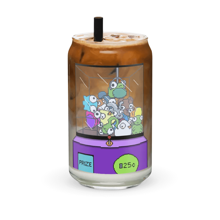 Blobby Crane Game Glass product image (6)