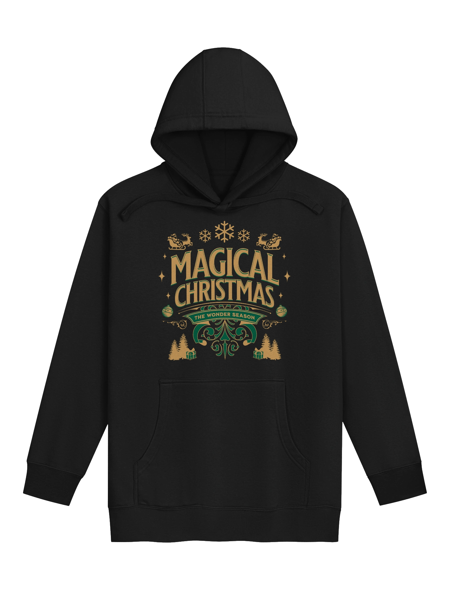 Unique and Festive Magical Christmas Hoodie for the Holidays product image (3)