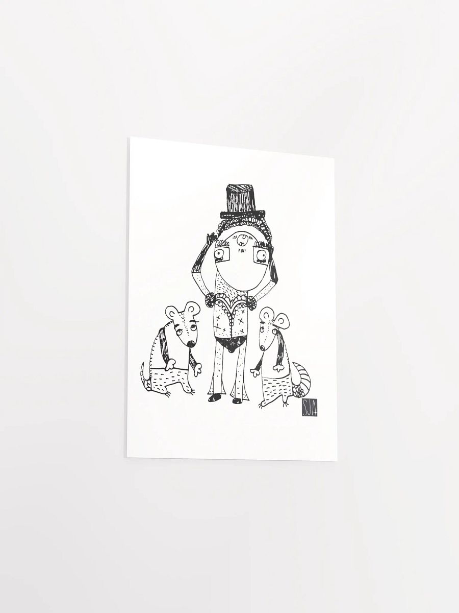 Fancy Dancer with Rat Boy Pals matte poster product image (7)