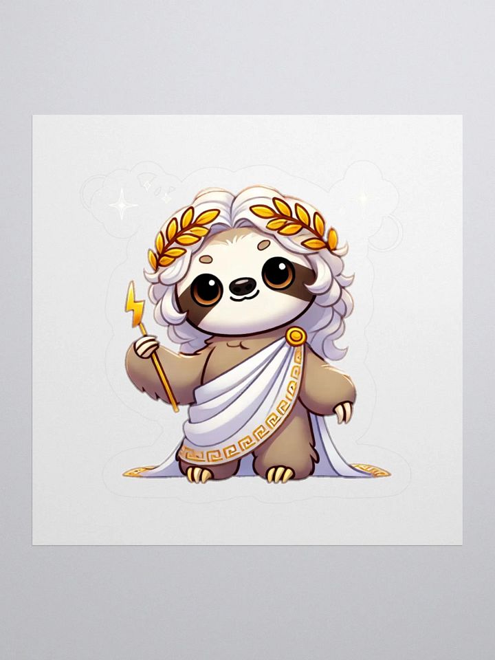 Sloth of the Gods Sticker product image (3)
