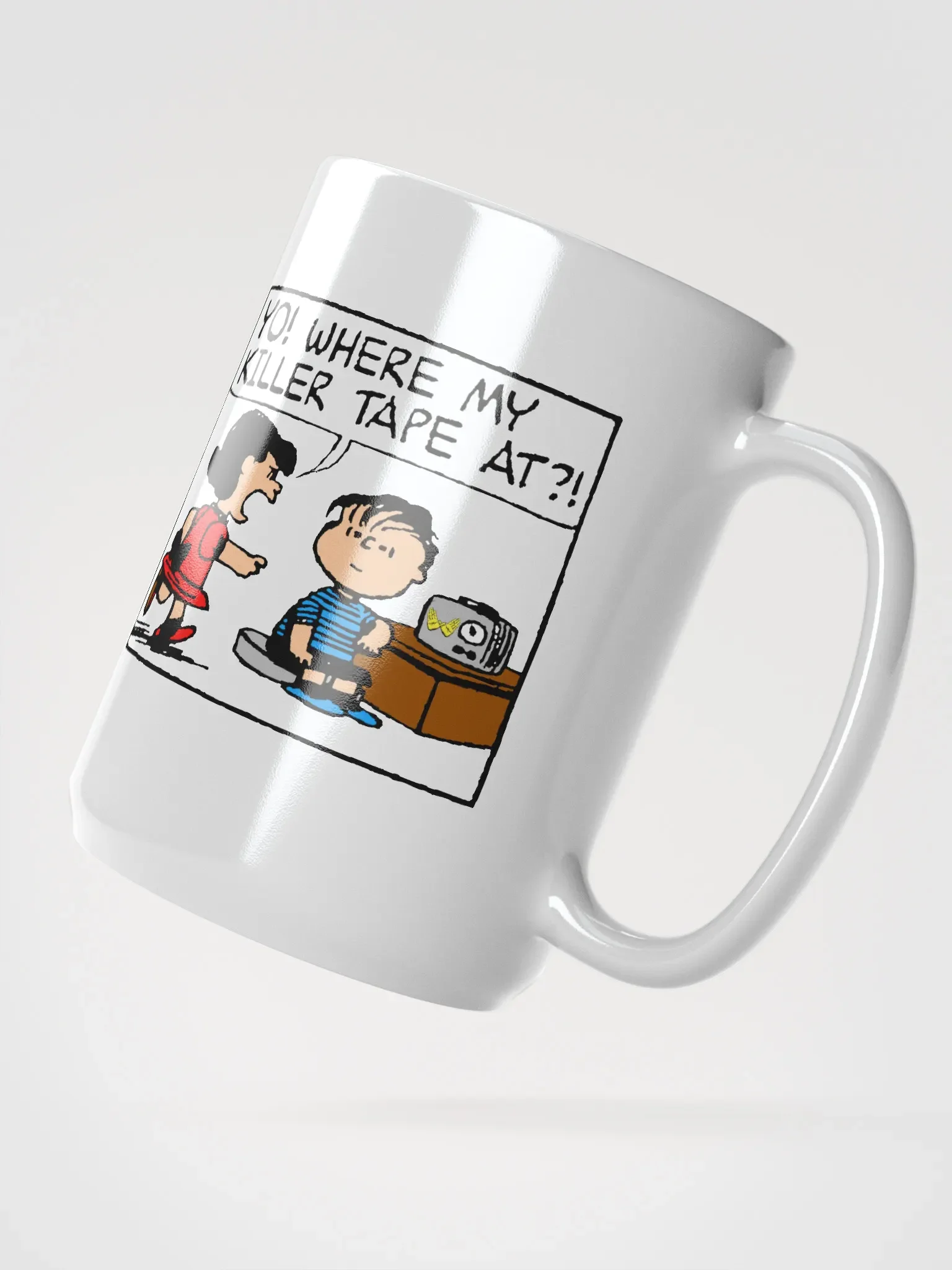 YO! WHERE MY KILLER TAPE AT?! COFFEE MUG product image (2)