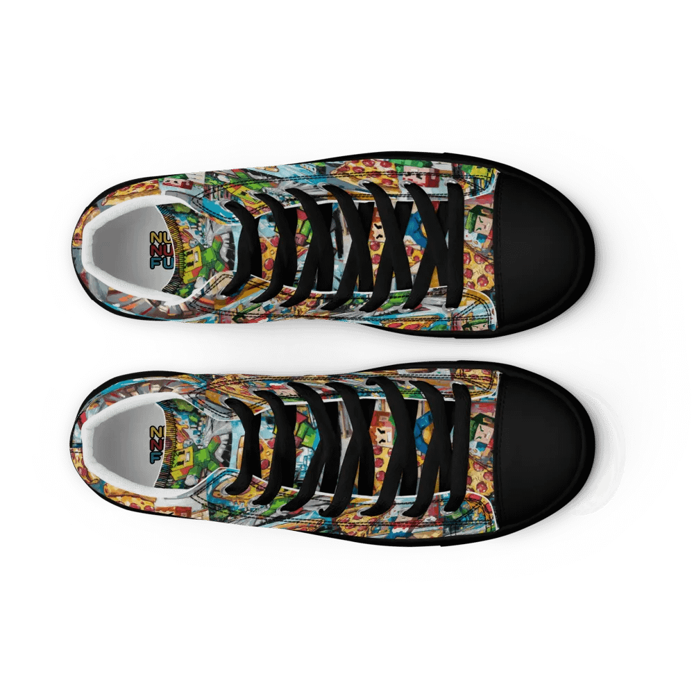 Pizza Modern Art High Top Male product image (9)