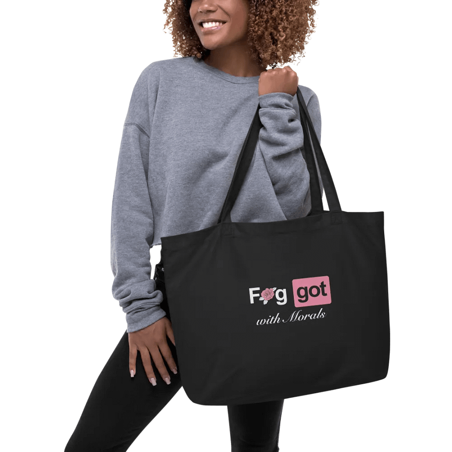 Faggot with Morals Tote Bag product image (5)