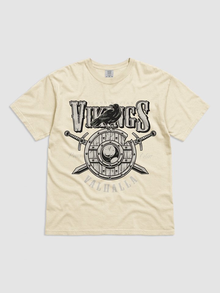 Nordic Raven Shield Unisex T-Shirt product image (33)